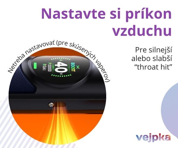 OXVA NEXlim nastaviteľný príkon vzduchu
